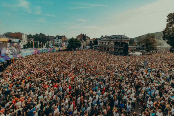 La grande foule aux Francofolies de Spa